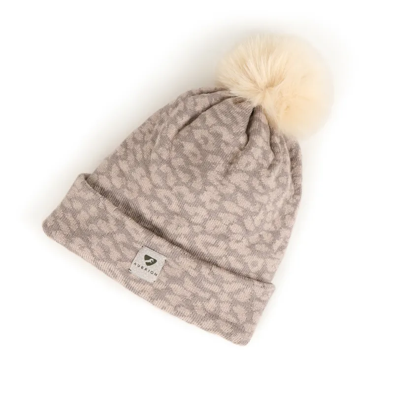 Aubrion Fleece Lined Bubble Hat Taupe